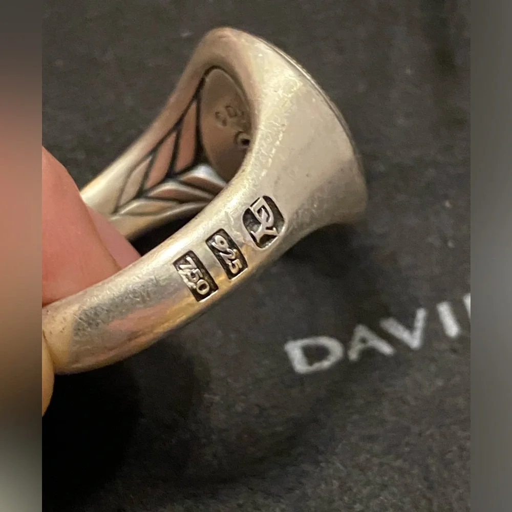 David Yurman Maritim Compass Signet Ring